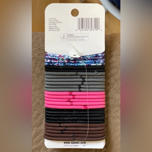 Hair Elastics / Hair Ties — Scunci, 27 Count - Picture 4 of 10